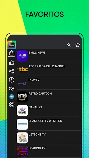 Скриншот 7 — TV Digital: tv online ao vivo