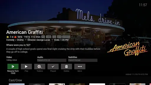 Скриншот 5 — Emby for Android TV