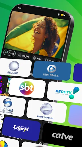 Скриншот 2 — TV Brasil - TV Ao Vivo
