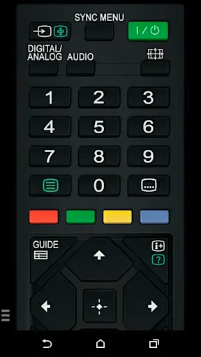 Скриншот 1 — TV Remote for Sony TV