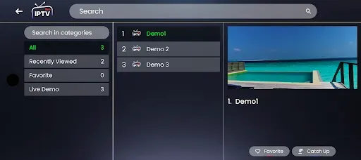 Скриншот 3 — IPTV Player - Smart Pro TV