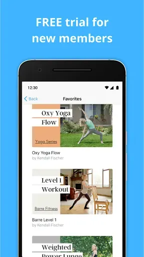 Скриншот 5 — Oxycise! Zero-Impact Fitness