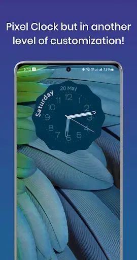 Скриншот 1 — Pixel Clock Widgets & Themes