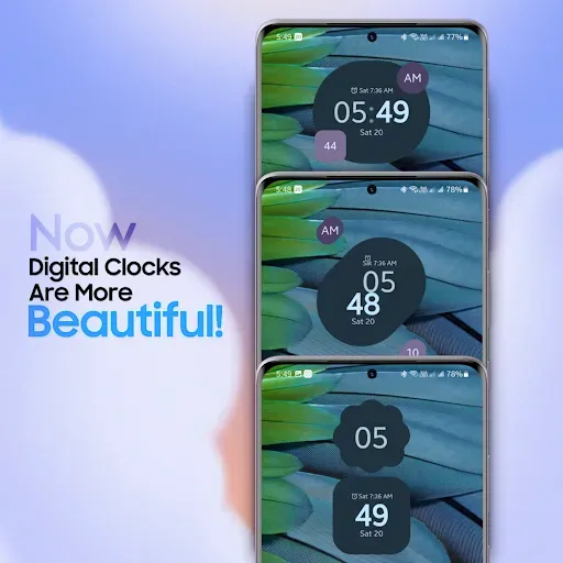 Скриншот 3 — Pixel Clock Widgets & Themes