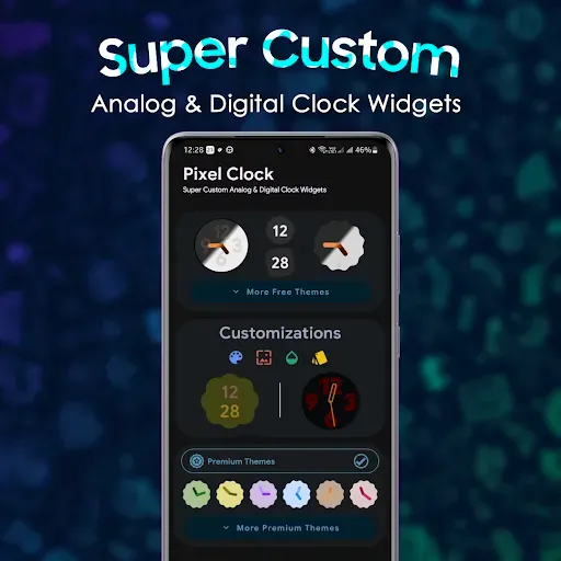 Скриншот 6 — Pixel Clock Widgets & Themes