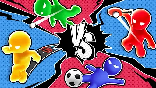 Скриншот 2 — Игра На Четверых: 1234 Player