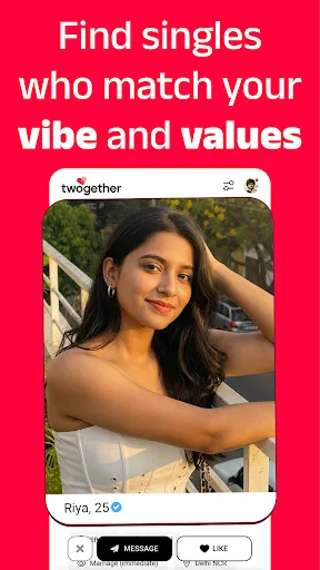 Скриншот 2 — Twogether Serious Matchmaking