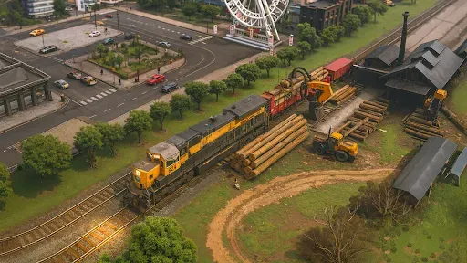 Скриншот 3 — Transport Tycoon Empire: Город