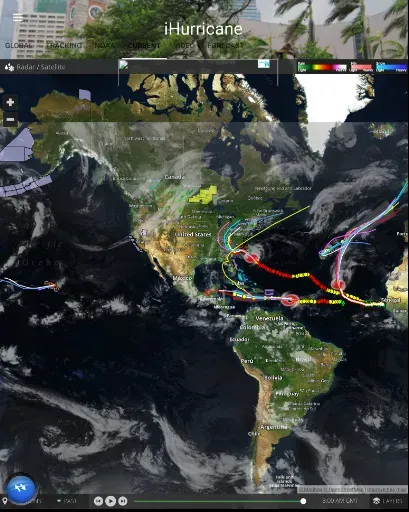 Скриншот 4 — Hurricane & Typhoon Track