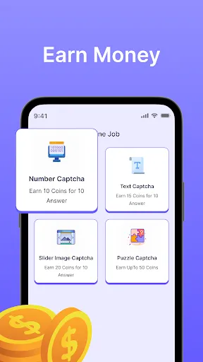 Скриншот 2 — Captcha Entry: Typing Job work