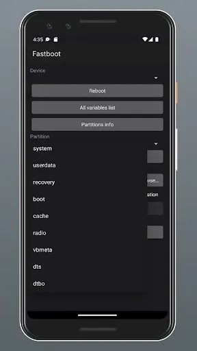 Скриншот 2 — Fastboot Tools