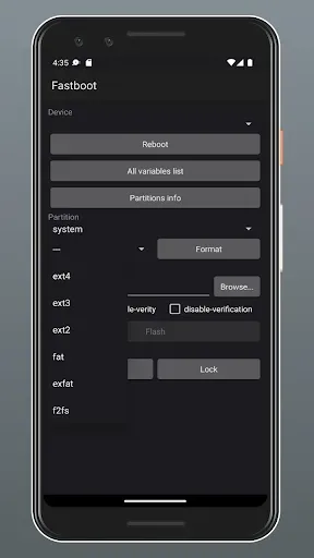 Скриншот 3 — Fastboot Tools