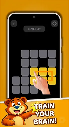 Скриншот 3 — Bear Rescue: One Line Puzzle