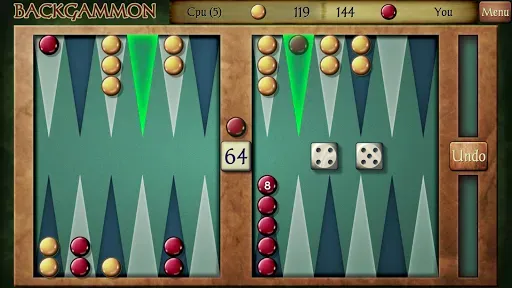 Скриншот 1 — Backgammon Pro