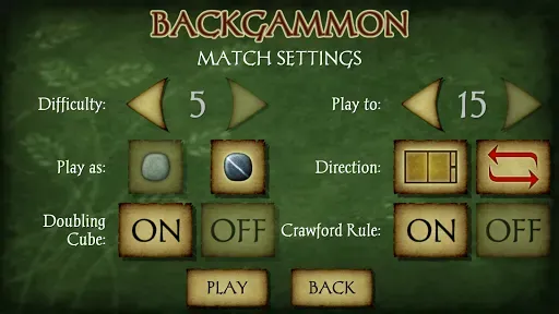 Скриншот 3 — Backgammon