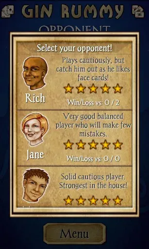Скриншот 3 — Gin Rummy Pro