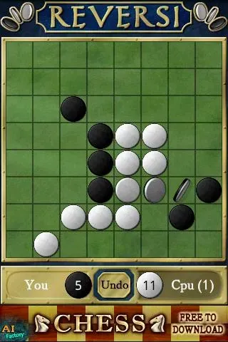 Скриншот 1 — Reversi
