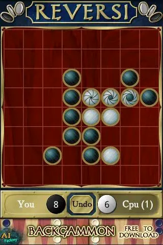 Скриншот 2 — Reversi