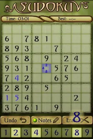 Скриншот 1 — Sudoku Pro