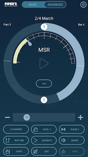 Скриншот 1 — Pipers Metronome