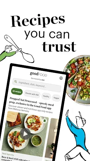Скриншот 1 — Good Food: Recipe Finder