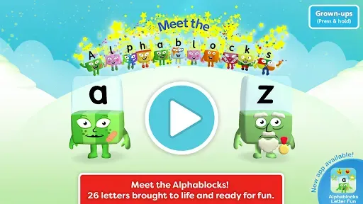 Скриншот 1 — Meet the Alphablocks!