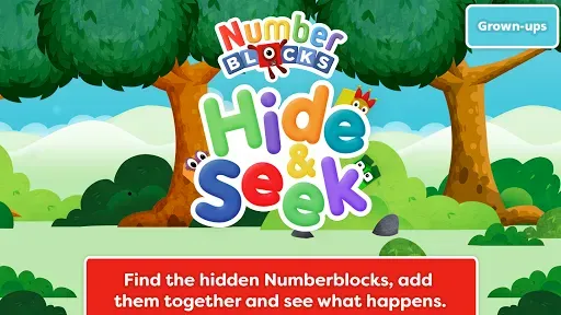 Скриншот 1 — Numberblocks: Hide and Seek