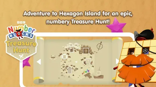 Скриншот 1 — Numberblocks Treasure Hunt