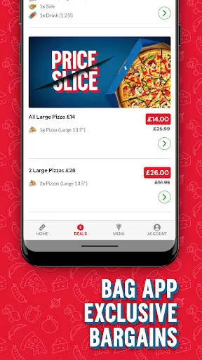 Скриншот 2 — Domino's Pizza Delivery UK&ROI