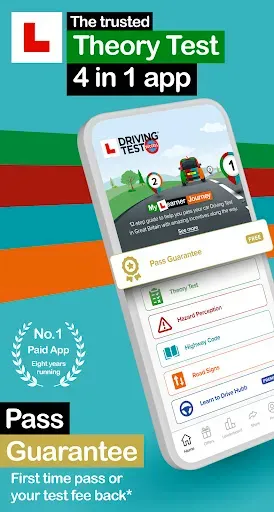 Скриншот 1 — Driving Theory Test 4 in 1 Kit