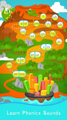 Скриншот 1 — Read with Phonics - Games