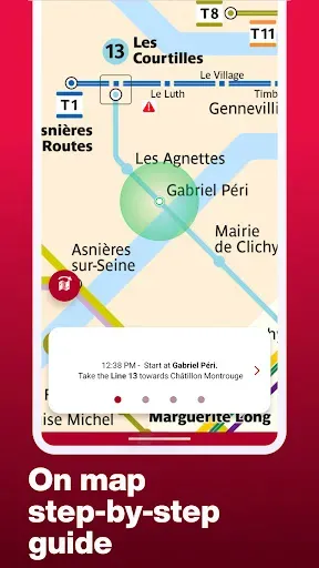 Скриншот 8 — Paris Metro - Map and Routes