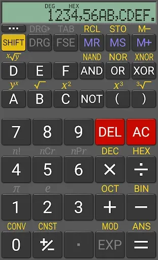 Скриншот 3 — RealCalc Plus