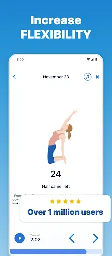 Скриншот 4 — 5 Minute Yoga