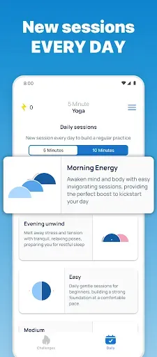 Скриншот 5 — 5 Minute Yoga