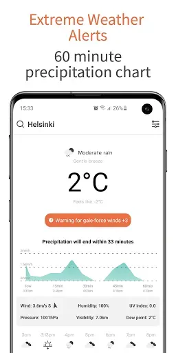 Скриншот 1 — OpenWeather