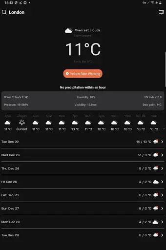 Скриншот 6 — OpenWeather