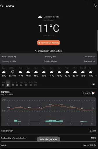 Скриншот 7 — OpenWeather