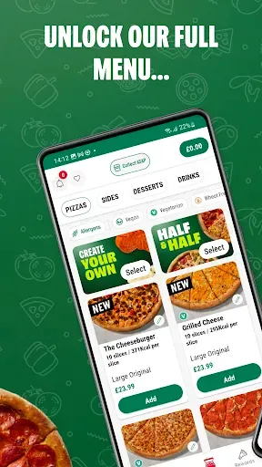 Скриншот 3 — Papa Johns - Pizza Delivery