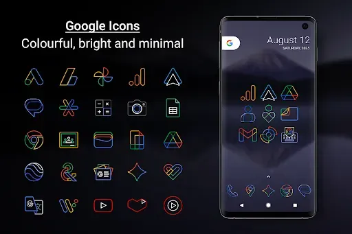 Скриншот 3 — Outline Icons - Icon Pack