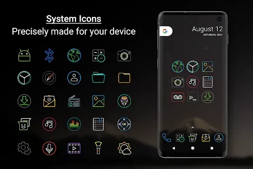 Скриншот 5 — Outline Icons - Icon Pack