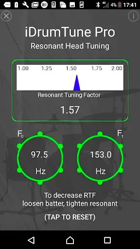Скриншот 4 — Drum Tuner - iDrumTune Pro