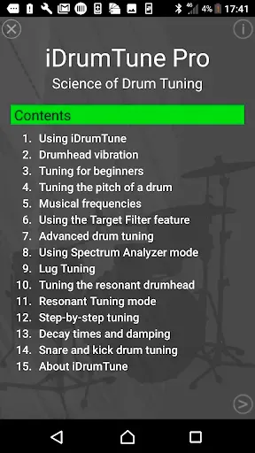 Скриншот 5 — Drum Tuner - iDrumTune Pro