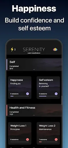 Скриншот 6 — Serenity: Guided Meditation