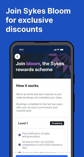 Скриншот 1 — Sykes Holiday Cottages UK