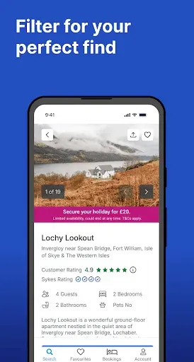 Скриншот 4 — Sykes Holiday Cottages UK