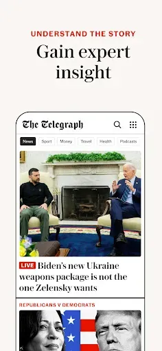 Скриншот 2 — The Telegraph UK Latest News