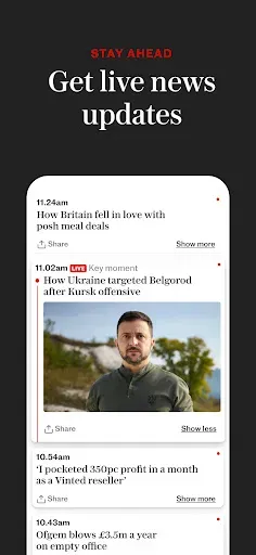 Скриншот 3 — The Telegraph UK Latest News