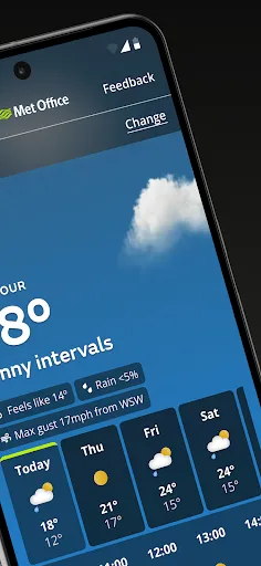 Скриншот 2 — Met Office Weather Forecast
