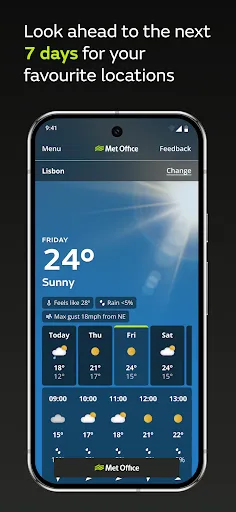 Скриншот 3 — Met Office Weather Forecast
